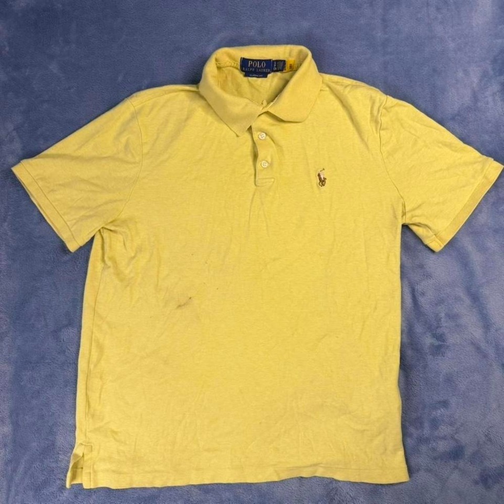 Ralph Lauren yellow polo shirt‎ men Size S